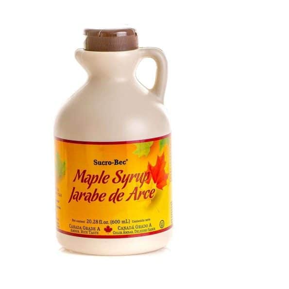 Miel de Maple Syrup Jarabe De Arce x600ml Sucro-Bec