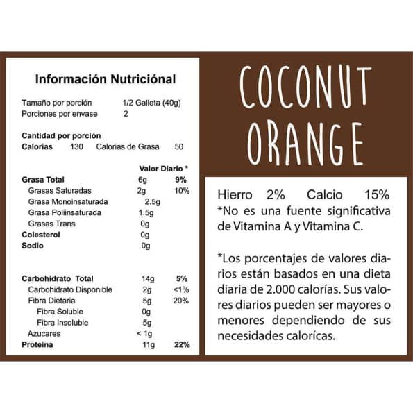 Galleta Alta En Proteina Coconut x80 Gr Elemental