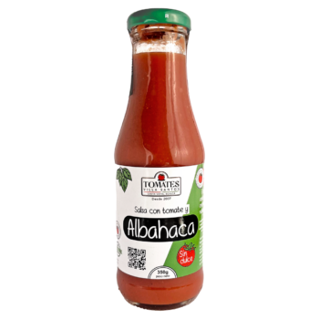 Salsa Con Tomate Y Albahaca 350Gr Villa Santos