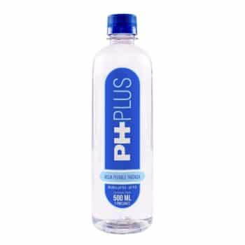 Agua Potable Tratada Ph 9 Alcalina x500mL Ph Plus