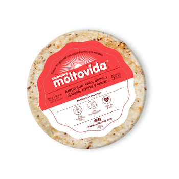 Arepas Multicereal x350Gr Moltovida