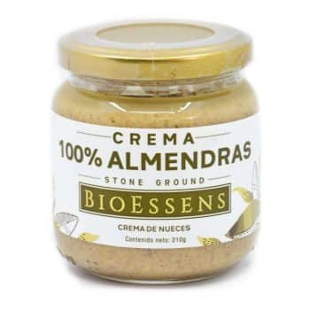 crema de almendras