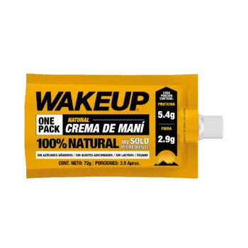 Crema De Maní Natural x72Gr Wake Up