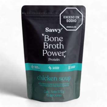 12507 Proteina Bone Broth Chicken Soup x375Gr Savvy