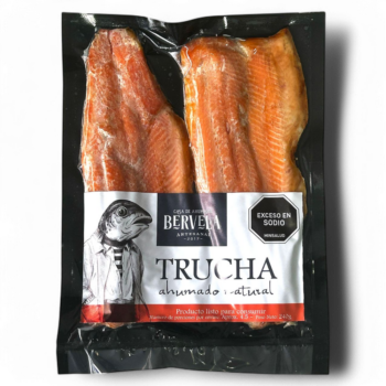 Filetes De Trucha Ahumados x250Gr Bervela