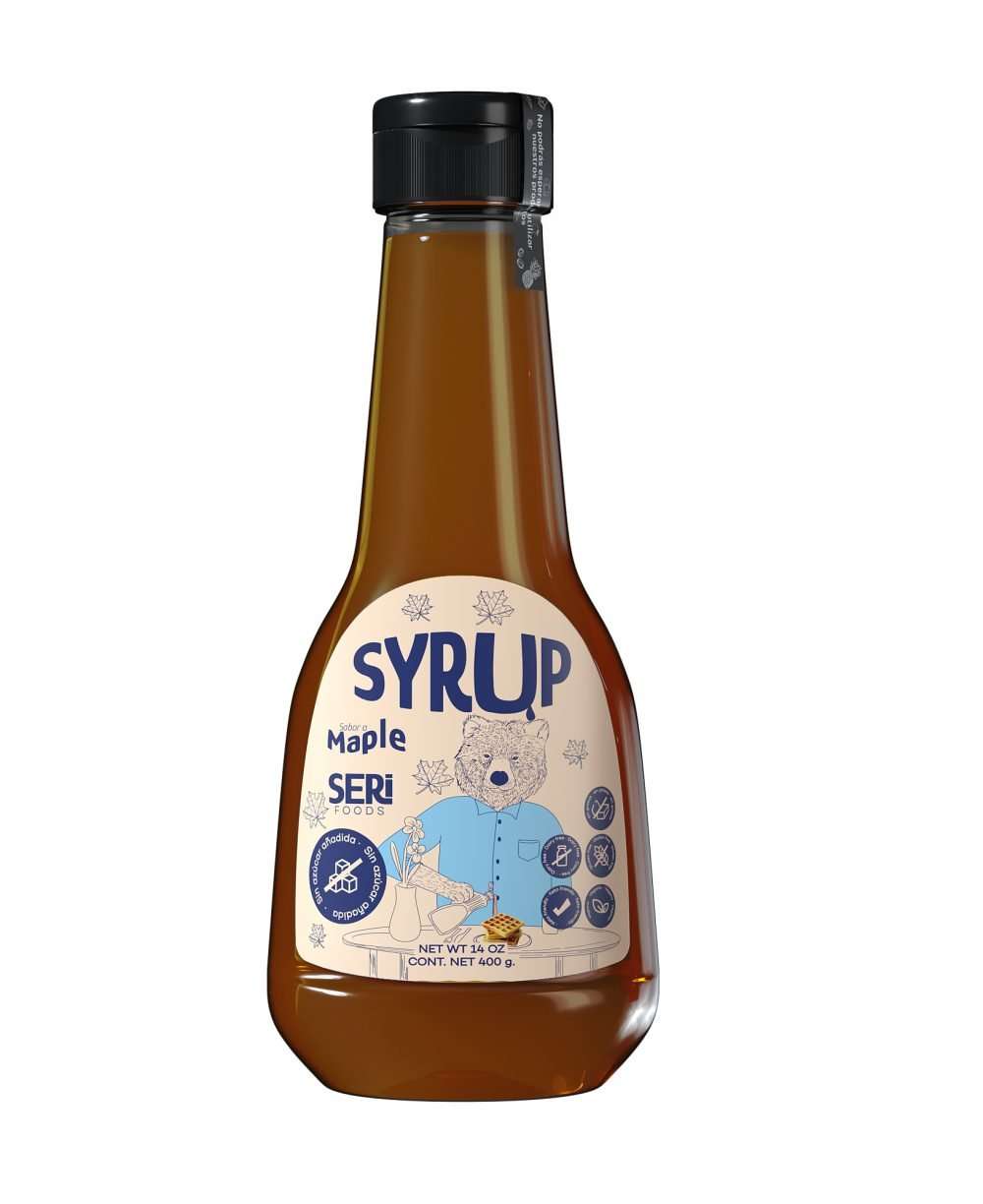 12744-Syrup-Sin-Azucar-Sabor-Maple-x400Gr-Seri-Foods-Frente.jpg