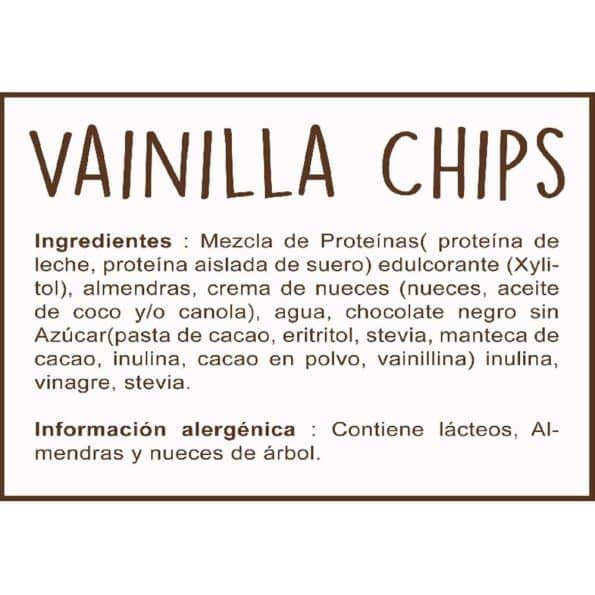 Galleta Alta En Proteina Vainilla Chips x80Gr Elemental