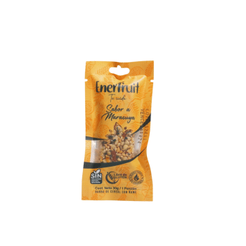 Barra De Cereal Libre De Gluten Sabor Maracuchía x30Gr Enerfruit