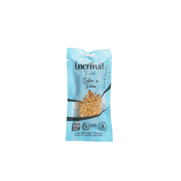 Barra De Cereal Libre De Gluten Sabor Piña x30Gr Enerfruit