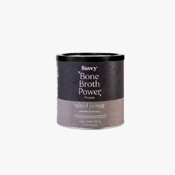 Bone Broth Salted Power x280Gr Savvy