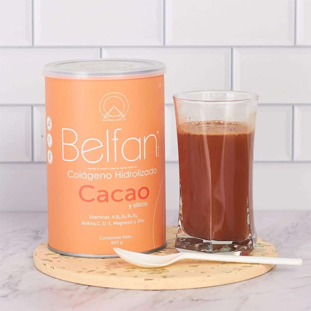 Colageno Belfan Cacao y Silicio x 600g Belfan