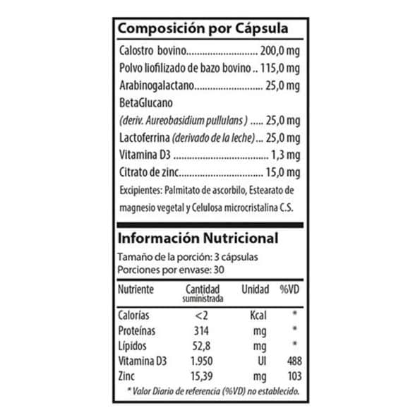 Inmunoplex x 90 Capsulas Nutrabiotics