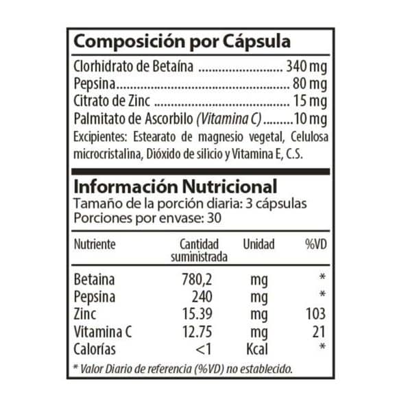 Gastroessens x90 Capsulas Nutrabiotics