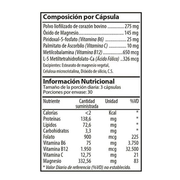 Coraessens x 90 Capsulas Nutrabiotics