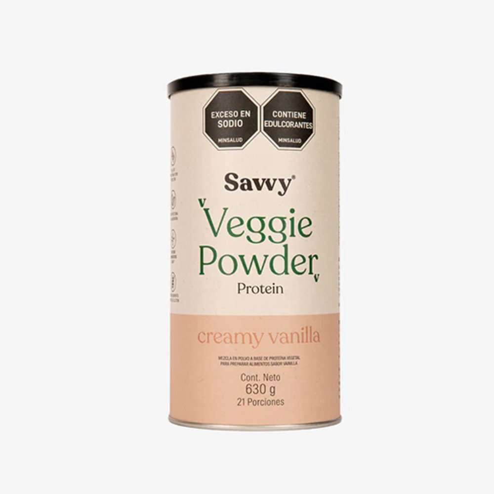 Veggie Powder Creamy Vainilla x630gr Savvy