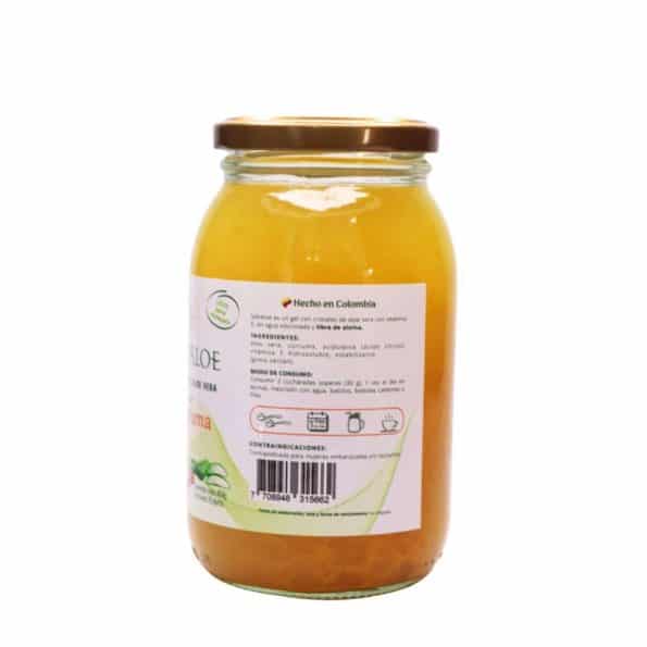 Cristales Aloe Vera Curcuma 454ml Selvaloe