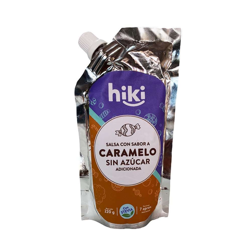 Salsa Caramelo Sin Azucar x220g Hiki