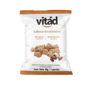 Galleta de Chocolate x30g Vitad