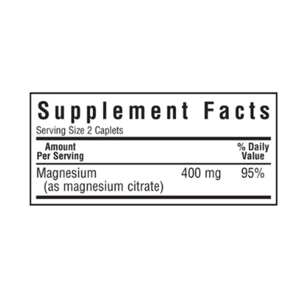 Magnesium Citrate 60 Tabletas Bluebonnet