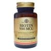 Biotin 900mcg x100 Capsulas Solgar