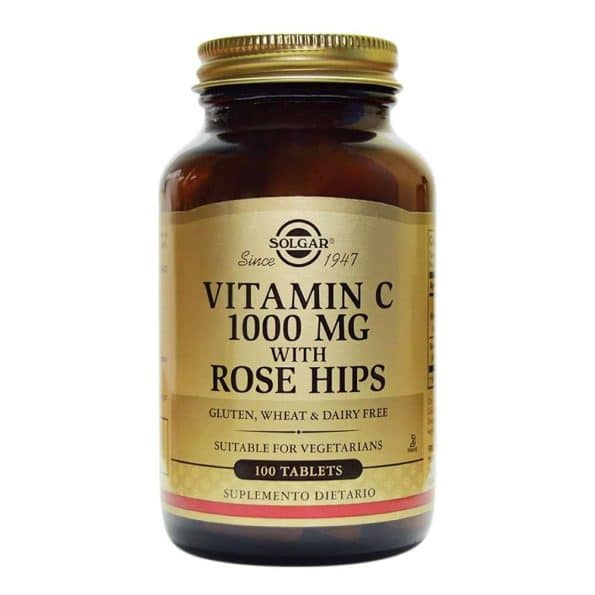 Vitamina C - Rose Hips 1000mg Solgar