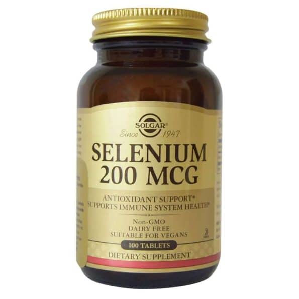 Selenium 200 mcg x 100 Tabletas Solgar