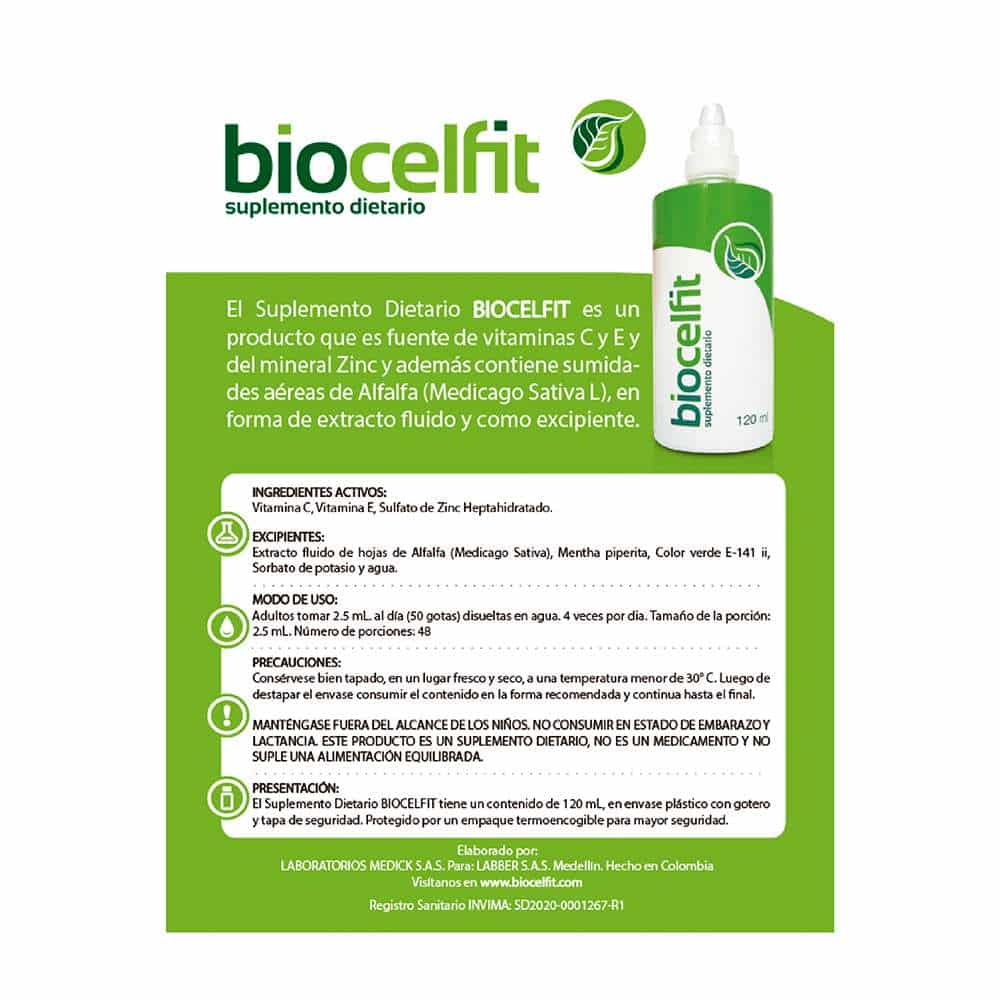 Biocelfit 120 ml Labber