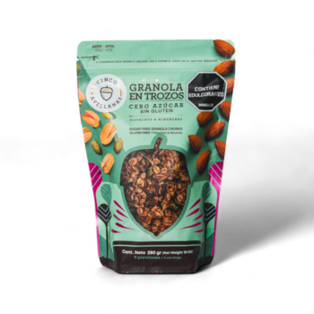 12878 Granola Pistachos x280gr Cinco Avellanas