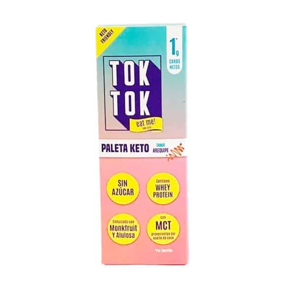 Paleta Keto Arequipe x 59 gr Tok Tok