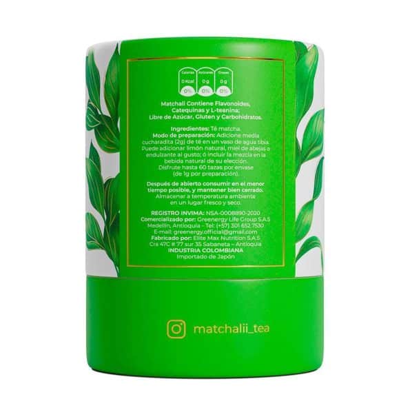 Te Matcha Grado Ceremonial x 60gr Matchali