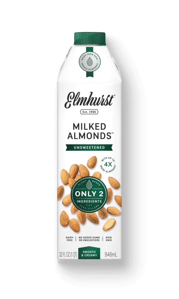 Leche de Almendras Sin Azucar x946-ml elmhurst