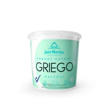 Yogurt Griego Entero Cremoso x150g San Martin