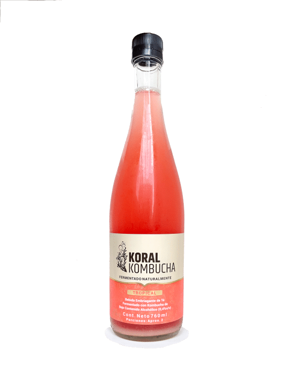 Kombucha Tropical 760 ml koral