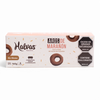 Aros De Marañon Chocolate 160 G Halvas