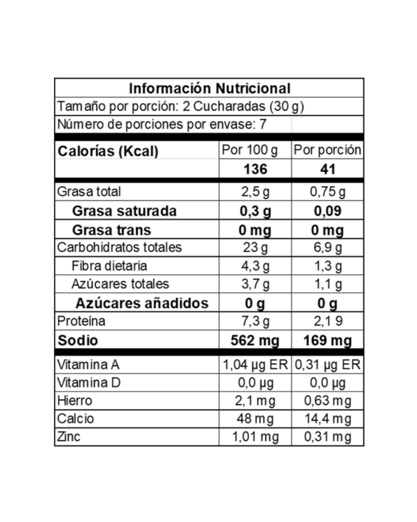 Hummus Natural x210gr D’Prisco