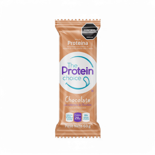 Barra De Proteina Chocolate x60gr The Proitein Choice