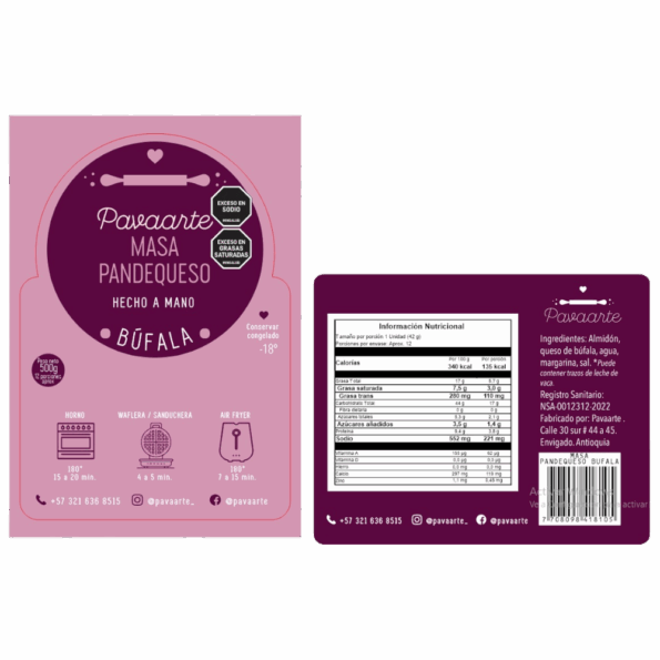 12882-Masa-Pan-de-queso-Bufala-500-g-Pavaarte