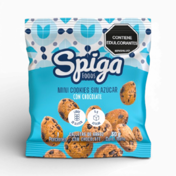 14114-Mini-Cookies-Chocolate-30-Gr-Spiga-Foods