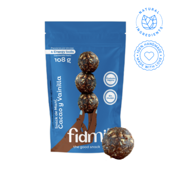 Snack de maní cacao y Vainilla x 6UND 108g Fidmi