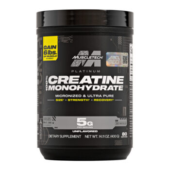 Creatina platinum 400gr (80 Serv) MUSCLETECH