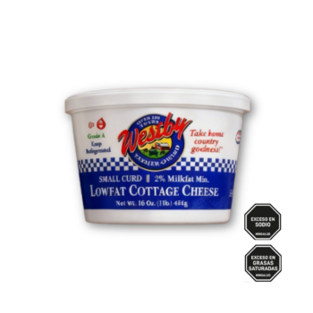 Queso cottage X 454GR WESTBY PREMIUM CHOICE