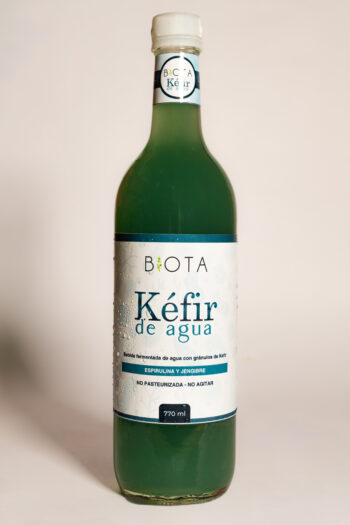 Kefir de agua Espirulina y Jengibre 770ml BIOTA