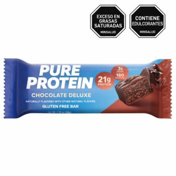 Barra de proteina chocolate deluxe 50gr Pure protein